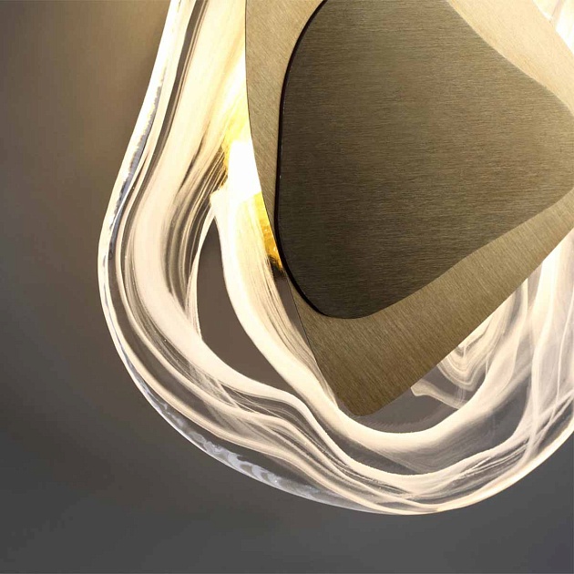 Настенный светодиодный светильник Odeon Light Midcent Icy 4314/9WL Фото № 3