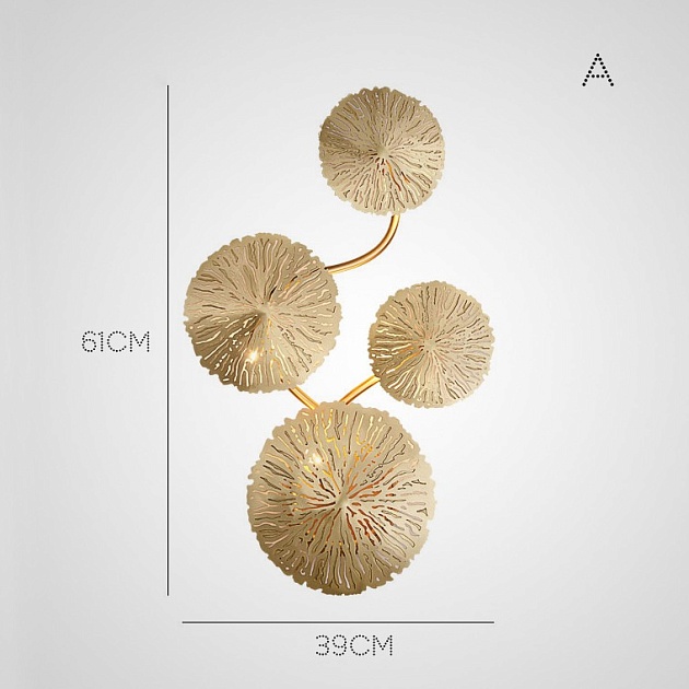 Настенный светильник Imperium Loft Inca Twig 179938-26 Фото № 