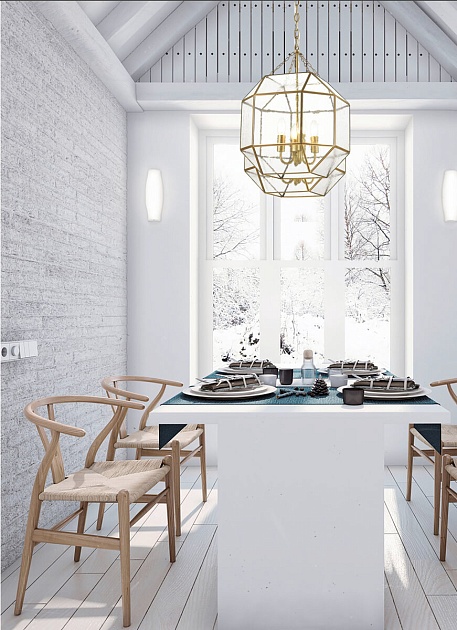 Подвесная люстра Favourite Quadratum 1948-4P изображение 4 Подвесная люстра Favourite Quadratum 1948-4P Фото № 4