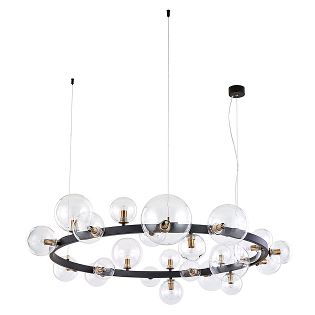 Подвесная люстра Arte Lamp Vincent A7790SP-24BK Фото № 