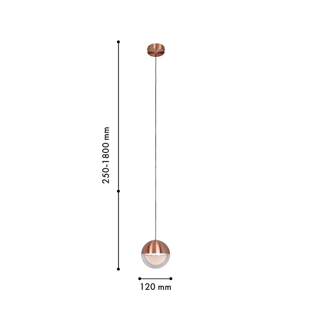 Подвесной светодиодный светильник Favourite Luna 4371-1P Фото № 2