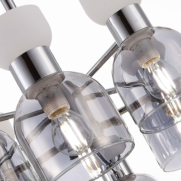 Потолочная люстра Evoluce Vento SLE1045-102-08 изображение 2 Потолочная люстра Evoluce Vento SLE1045-102-08 Фото № 2