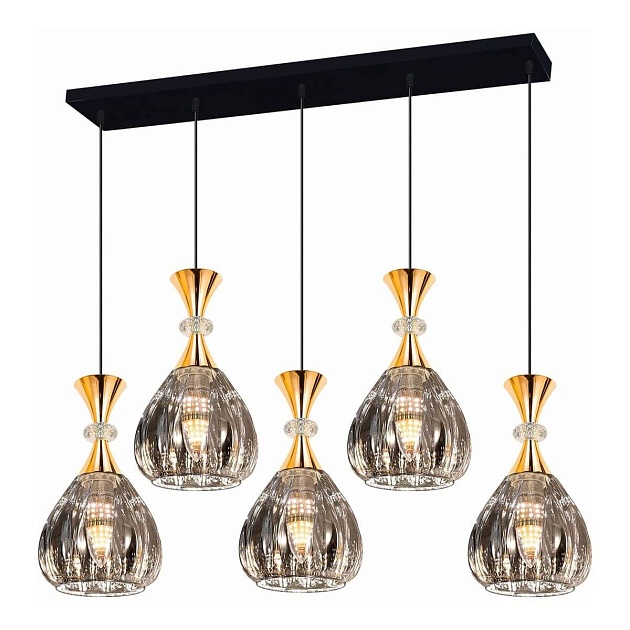 Подвесной светильник Reluce 09015-0.9-05L Smoke Фото № 