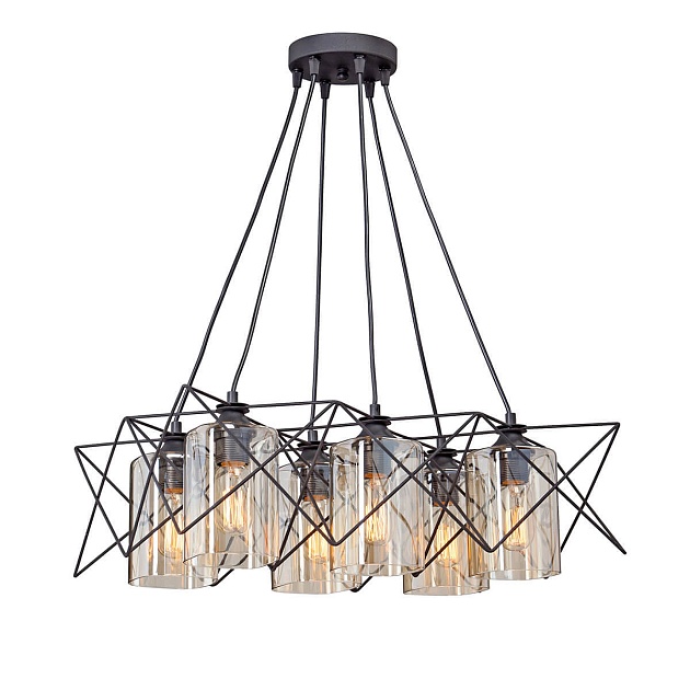 Подвесная люстра Vitaluce V4721-1/6S Фото № 