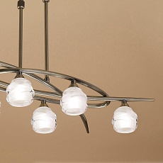 Подвесная люстра Mantra Loop Antique Brass 1821 3