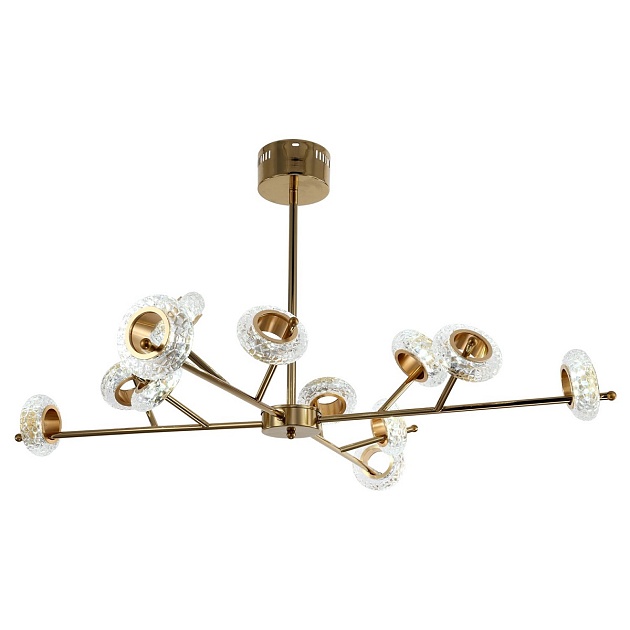 Потолочная светодиодная люстра Gerhort G31128/12AB Фото № 