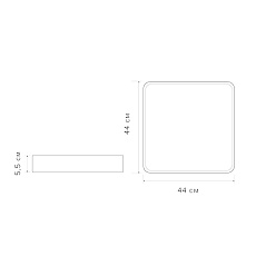 Потолочный светодиодный светильник Jazzway PPB Sсandic-S 5037397 1