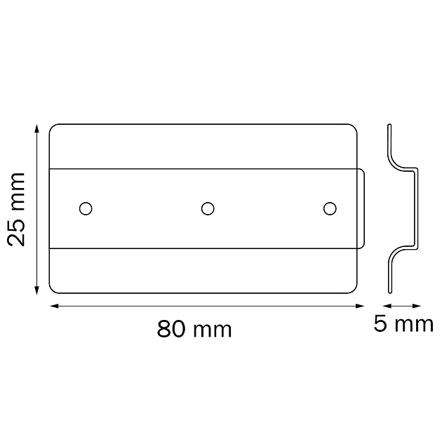 Планка соединительная к треку Lightstar Teta 505186 изображение 2 Планка соединительная к треку Lightstar Teta 505186 Фото № 2