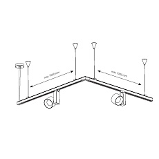 Подвесной комплект Nowodvorski Ctls Suspension 8697 2