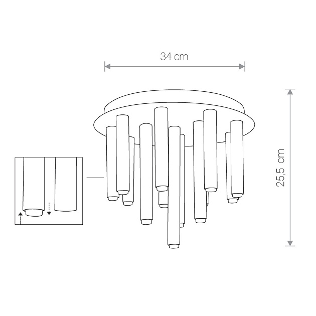 Потолочная люстра Nowodvorski Stalactite 8356 Фото № 2