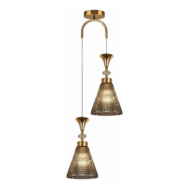 Подвесной светильник Reluce 02005-0.9-02 Smoke Фото № 