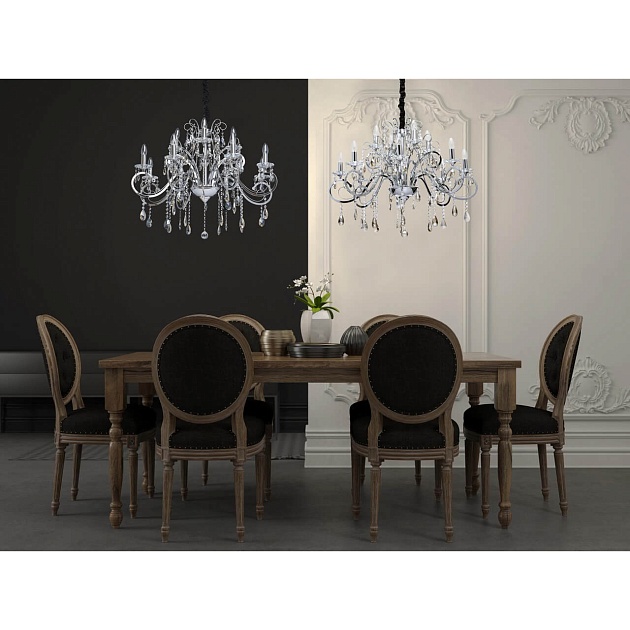 Подвесная люстра Chiaro Сюзанна 458011012 Фото № 17