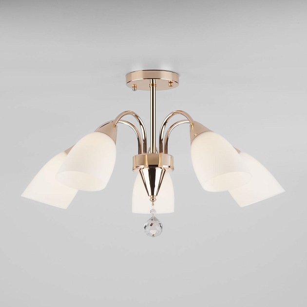 Потолочная люстра Eurosvet 30149/5 золото Фото № 