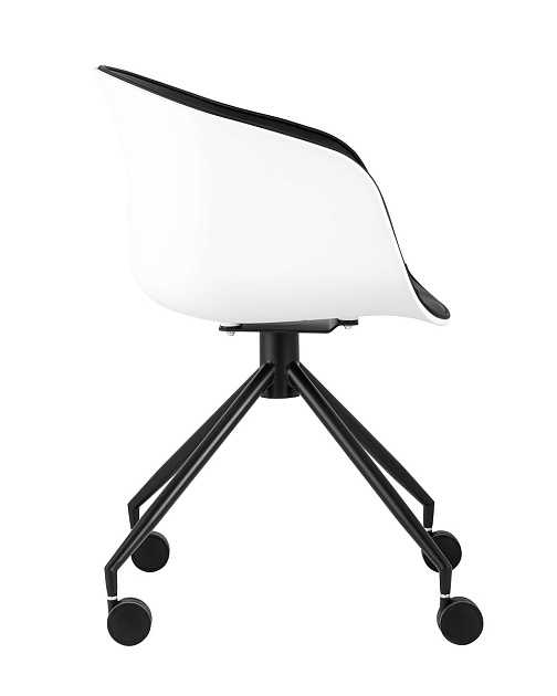 Офисное кресло Stool Group LIBRA пластик белый экокожа SL-7040ZB Фото № 3