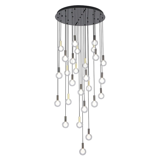Подвесная светодиодная люстра Favourite Kula 4378-27P изображение Подвесная светодиодная люстра Favourite Kula 4378-27P Фото №