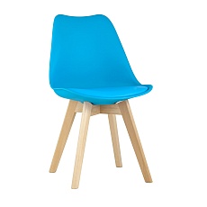 Кухонный стул Stool Group FRANKFURT бирюзовый дер. ножки Y863 aqua