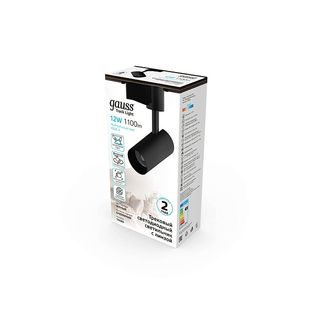 Трековый светодиодный светильник Gauss Track Light Led TR080 Фото № 2