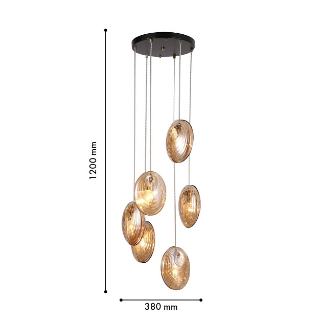 Подвесная люстра F-Promo Media 4485-6P Фото № 2