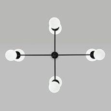 Подвесная люстра Eurosvet Bubble 30182/8 черный 4