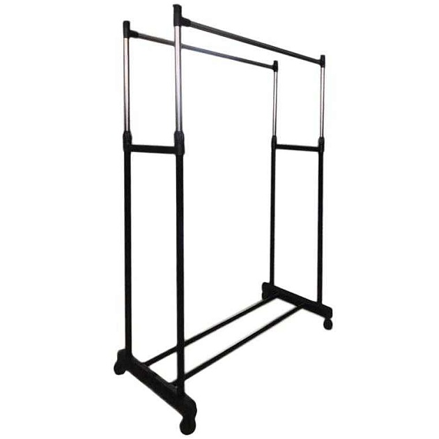 Гардеробная вешалка AksHome Diana на колесах, хром, металл 62180 изображение 7 Гардеробная вешалка AksHome Diana на колесах, хром, металл 62180 Фото № 7