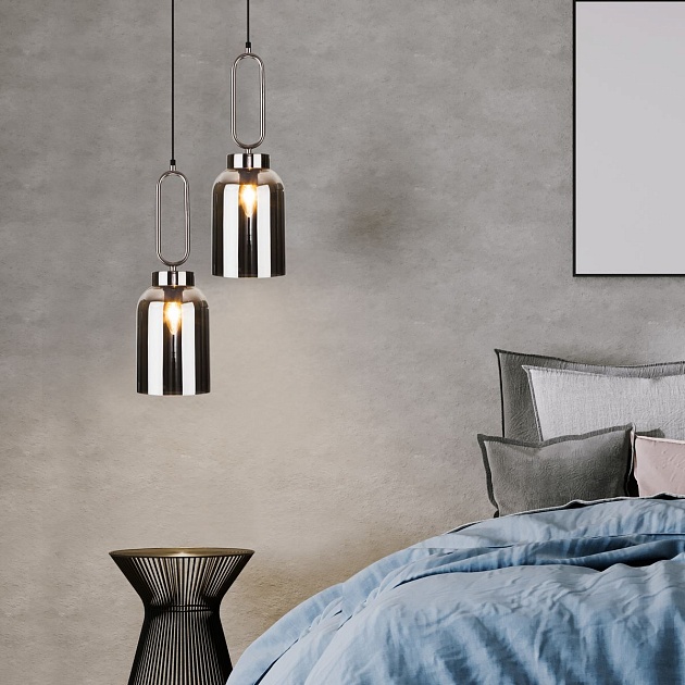 Подвесной светильник Eurosvet Flou 50229/1 дымчатый изображение 6 Подвесной светильник Eurosvet Flou 50229/1 дымчатый Фото № 6