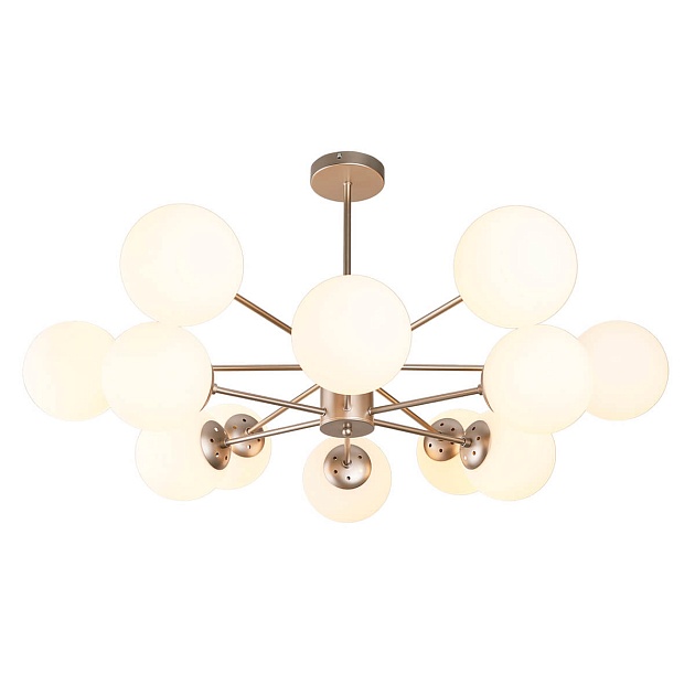 Подвесная люстра Escada ETHEREAL 2110/12P Nickel изображение Подвесная люстра Escada ETHEREAL 2110/12P Nickel Фото №