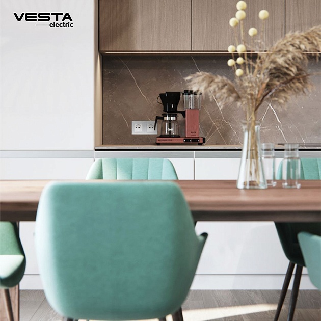 Розетка 2P Vesta-Electric Exclusive White белый FRZ00040002BEL изображение 6 Розетка 2P Vesta-Electric Exclusive White белый FRZ00040002BEL Фото № 6