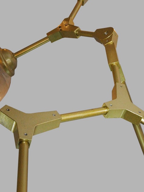 Подвесная люстра Elvan LU-113/6-Е27-Gl Фото № 4