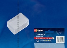 Набор заглушекUniel UCW-K14 Clear 005 Polybag 10836 1