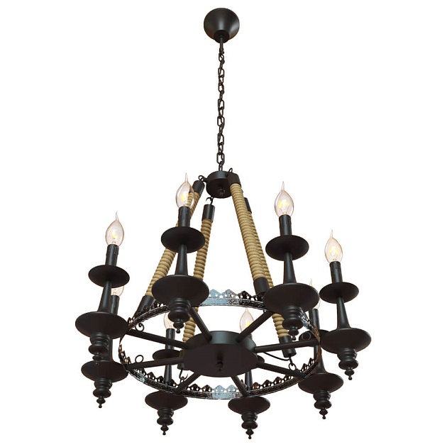 Подвесная люстра Loft IT Castle Loft1862-8 изображение 6 Подвесная люстра Loft IT Castle Loft1862-8 Фото № 6