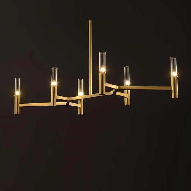 Подвесная люстра Romatti Kobo Tabulare L-8105-6C изображение Подвесная люстра Romatti Kobo Tabulare L-8105-6C Фото №