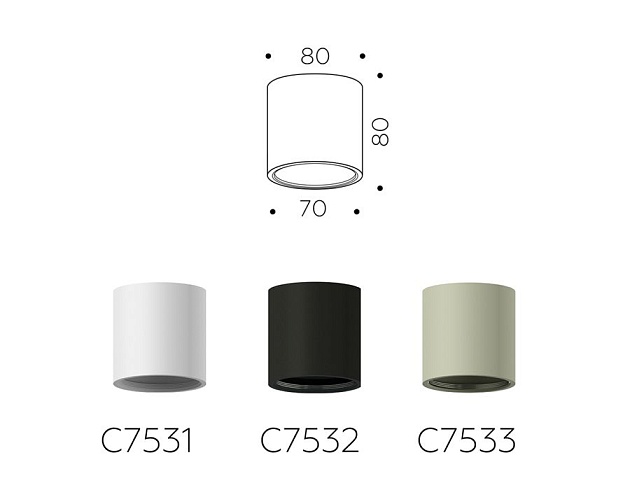 Корпус светильника Ambrella light DIY Spot C7532 Фото № 3