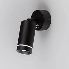 Светодиодный спот Elektrostandard Glory SW MRL LED 1005 черный a043957 1