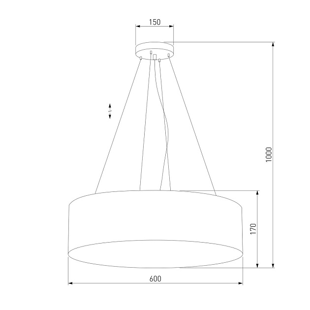 Подвесной светильник TK Lighting 4247 Rondo Black Фото № 2