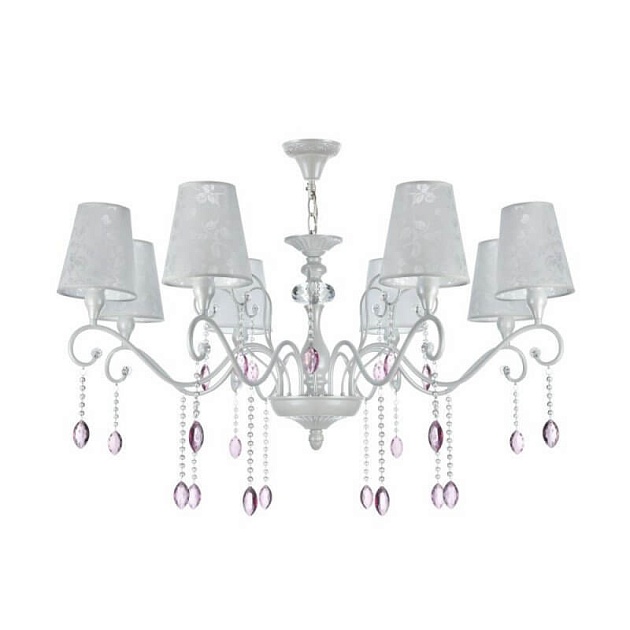 Подвесная люстра Freya Adelaide FR2306-PL-08-W изображение Подвесная люстра Freya Adelaide FR2306-PL-08-W Фото №