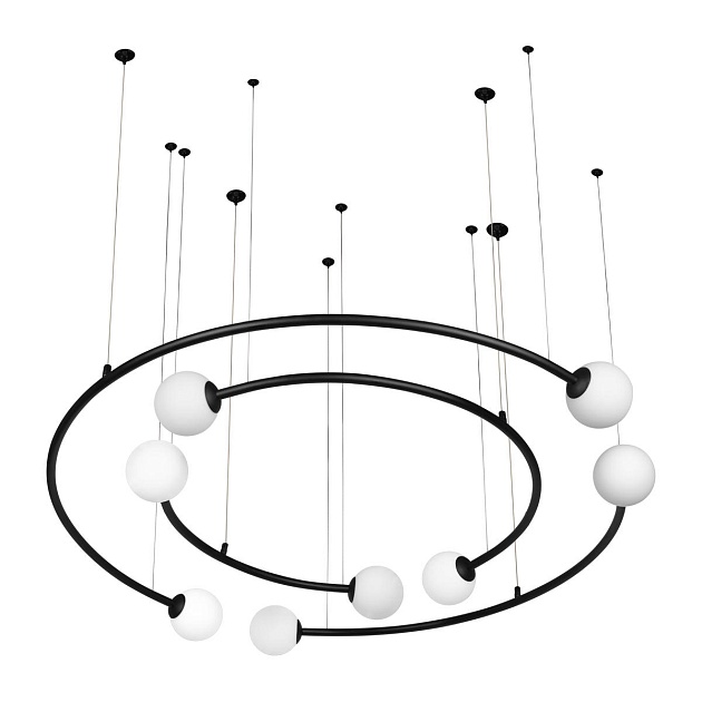 Подвесная люстра Loft IT Infinite 10155/1100 Black изображение 2 Подвесная люстра Loft IT Infinite 10155/1100 Black Фото № 2