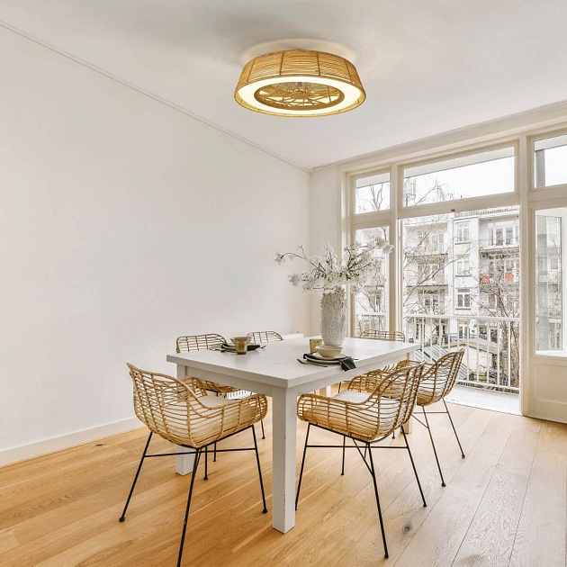 Потолочная светодиодная люстра-вентилятор Mantra INDONESIA 7810 изображение 3 Потолочная светодиодная люстра-вентилятор Mantra INDONESIA 7810 Фото № 3