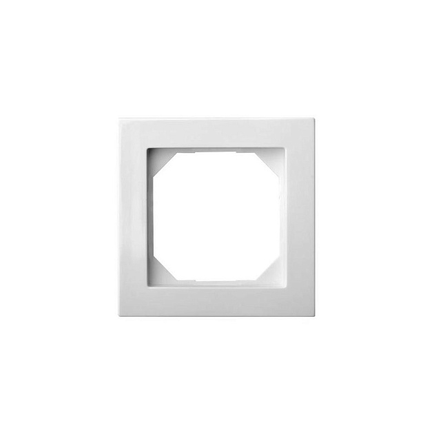 Рамка 1-постовая Liregus Epsilon белый 28-0421 Фото № 