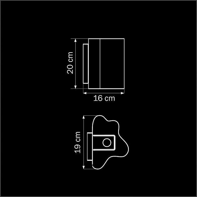 Настенный светильник Lightstar Nubi 802610 Фото № 2