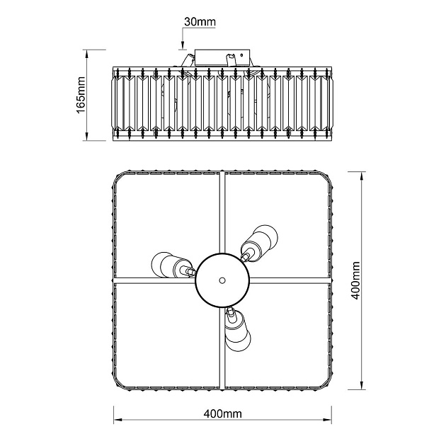 Потолочный светильник Escada Unona 2117/3 Фото № 2