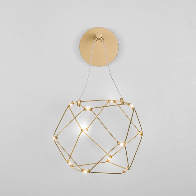 Настенный светодиодный светильник Eurosvet 90310/1 медь изображение 2 Настенный светодиодный светильник Eurosvet 90310/1 медь Фото № 2