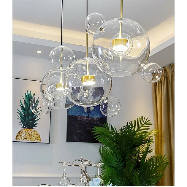 Подвесная светодиодная люстра Loft IT Bolle 2027-S3 изображение 6 Подвесная светодиодная люстра Loft IT Bolle 2027-S3 Фото № 6