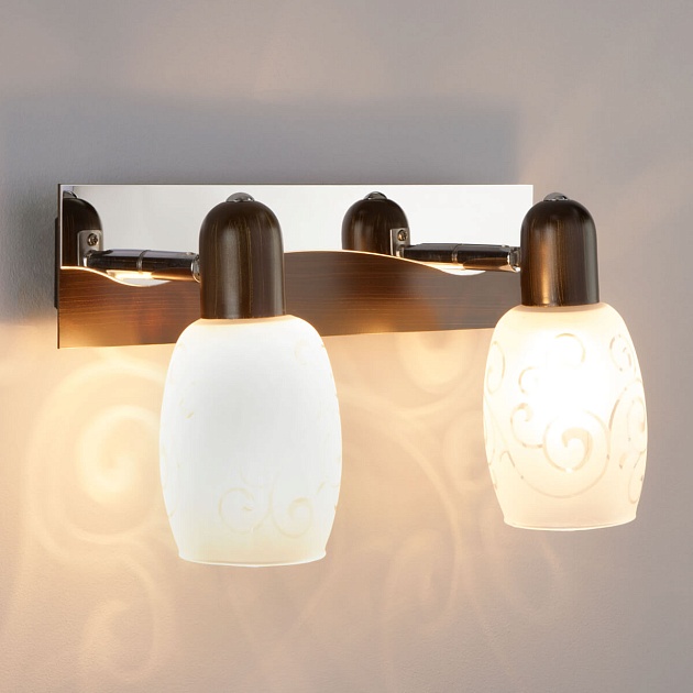 Спот Eurosvet 60301/2 хром/венге Фото № 4