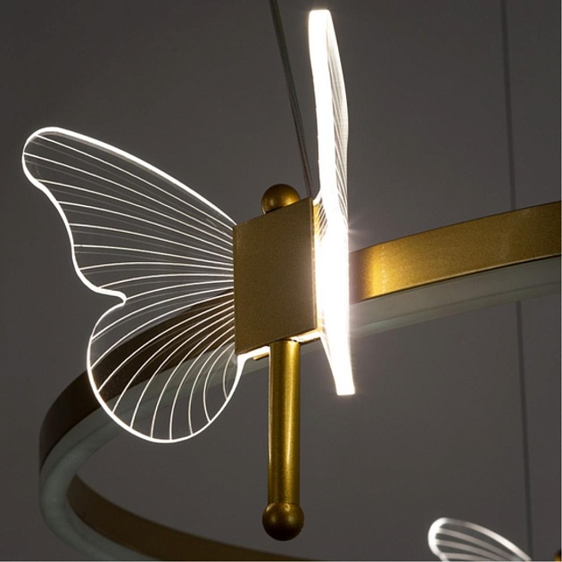 Подвесная светодиодная люстра Arte Lamp Darcy A2187LM-3GO Фото № 5