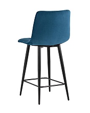 Полубарный стул Stool Group Джанго велюр синий vd-django-b29 5