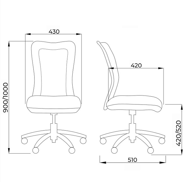 Детское кресло AksHome Tempo розовый, ткань + сетка 84760 изображение 2 Детское кресло AksHome Tempo розовый, ткань + сетка 84760 Фото № 2