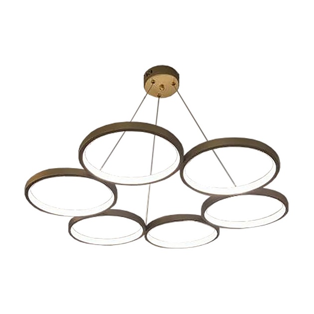 Подвесная светодиодная люстра Gerhort G61289/6GD Фото № 