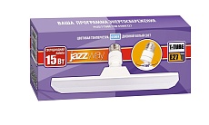 Лампа светодиодная Jazzway E27 15W 6500K белая 5017542 1