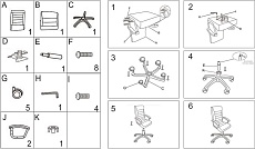 Кресло руководителя Woodville Idon 15253 1