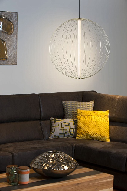 Подвесной светодиодный светильник Lucide Carbony 20414/61/01 изображение 3 Подвесной светодиодный светильник Lucide Carbony 20414/61/01 Фото № 3